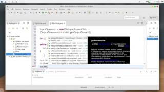 56 JAVA Networking File transfer Server Client