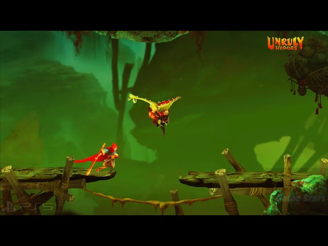 Aclamado jogo de plataforma Unruly Heroes chega ao PS4 em maio