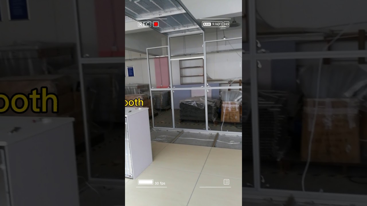 3x5m 15㎡ booth stand Modular trade show booth