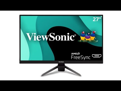 ViewSonic VX2767-MHD 27 Inch 1080p Gaming Monitor with 75Hz, 1ms, Ultra-Thin Bezels, FreeSync