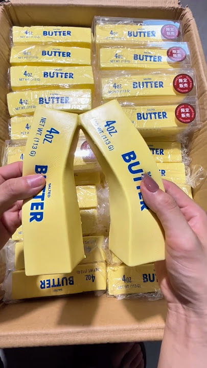 Super sticky butter squishy #asmr #squishy