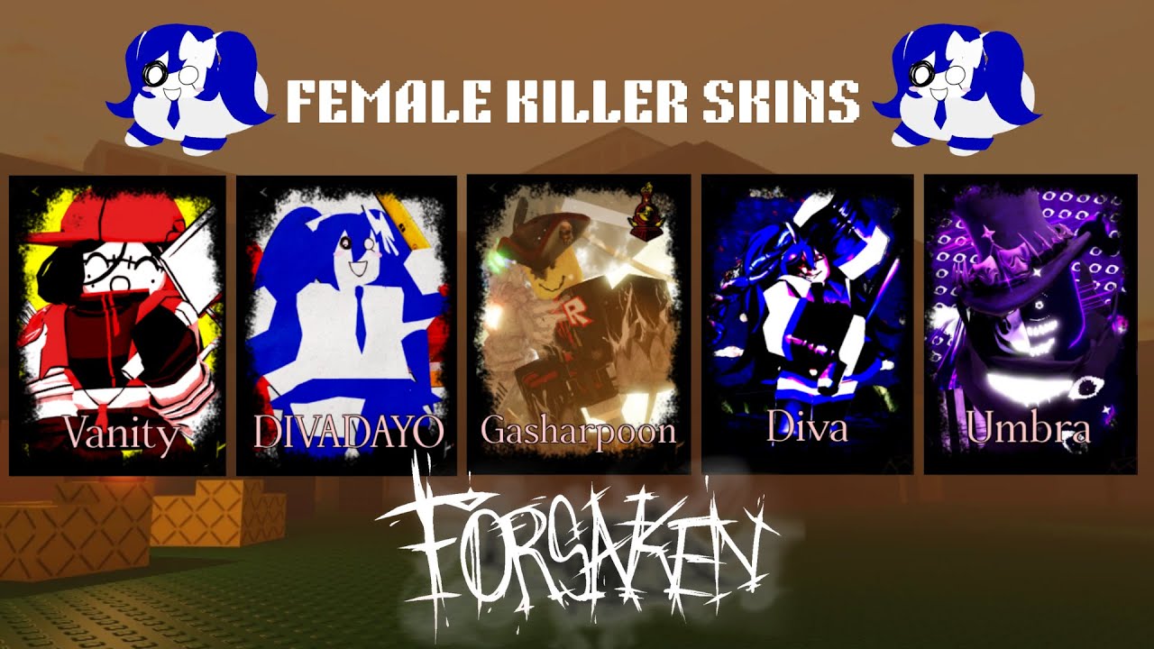 Server Wiping With FEMALE KILLER SKINS (Forsaken)