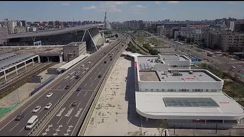 Main Body of Transport Hub for Beijing Winter Olympics Completed