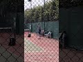 A rainy Dunlop racket test at Putney Lawn Tennis Club last weekend! #tennis #tennisracket