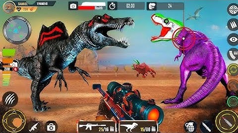 Real Dino Hunter 3D Hunting Game _ Android Gameplay