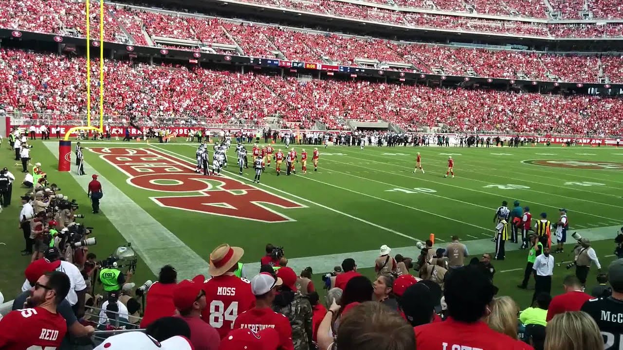 Kaepernick to Johnson for the touchdown - YouTube