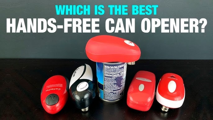 One touch Electric Can Opener Safe Smooth And Effortless - Temu