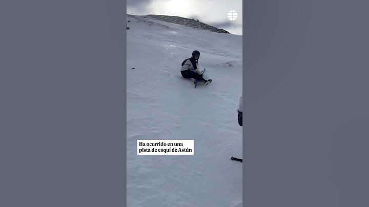 Varios heridos en un accidente de telesilla en una pista de esquí de Astún, Huesca
