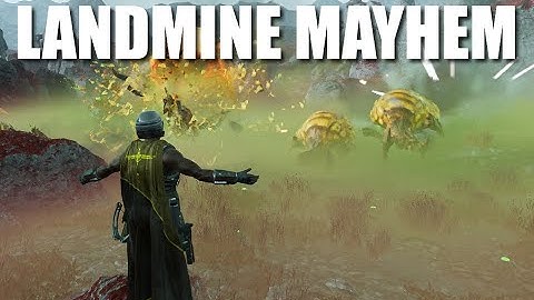 This double landmine build is surprisingly good against the bugs - Helldivers 2 Solo D10