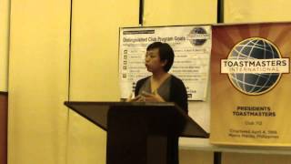 Jane Santos - Table Topics Evaluator