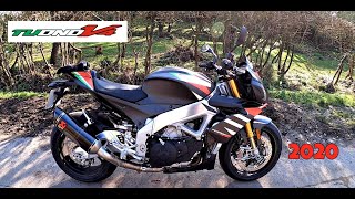 APRILIA TUONO V4 1100 FACTORY 2020 | POV TEST RIDE and WALKAROUND