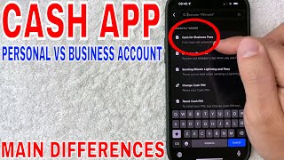 ✅ Main Differences Between Cash App Personal And Business Account 🔴 screenshot 3
