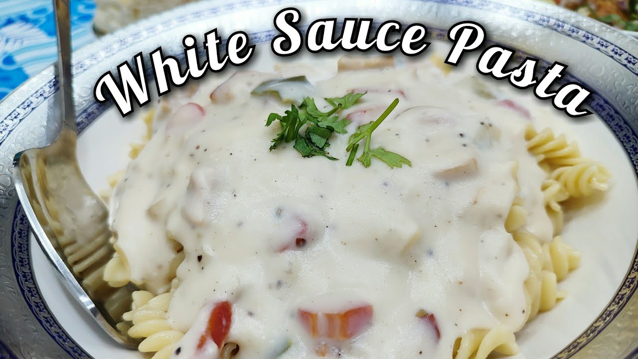Sweet White Sauce Pasta Quick Recipe Lahori Style YouTube
