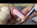 Cách đắp bột dũa shape móng dài căn bản - Huấn Nguyễn