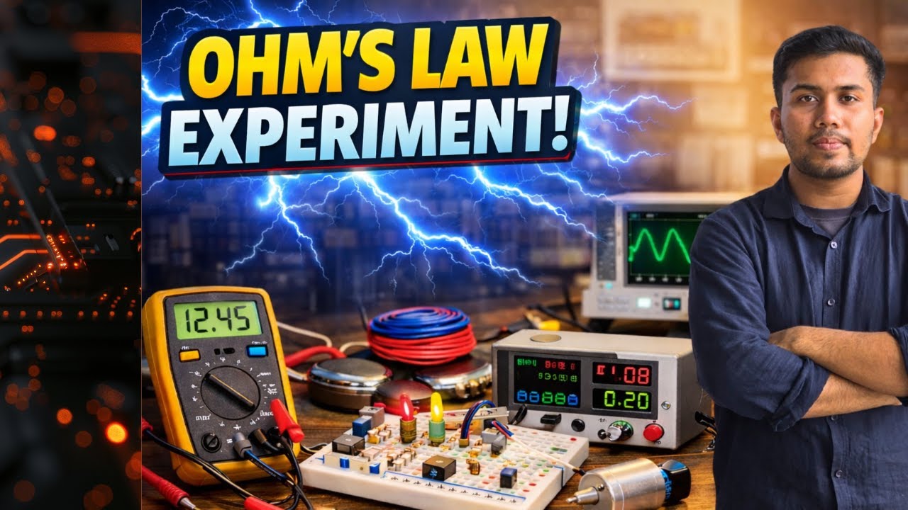 Experiment 2: Electric Circuit Lab || Verification of OHM's Law - YouTube