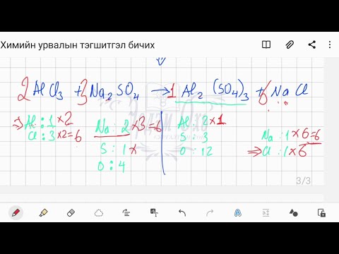 Видео: Химийн урвалын талаар юу үнэн бэ?