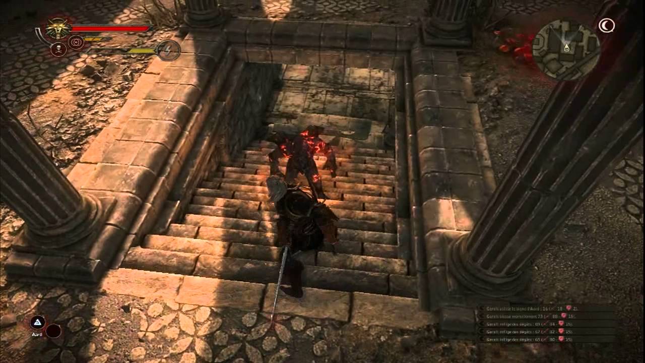 [Walkthrough] The Witcher 2 quête annexe Bras de fer et Gargouilles YouTube