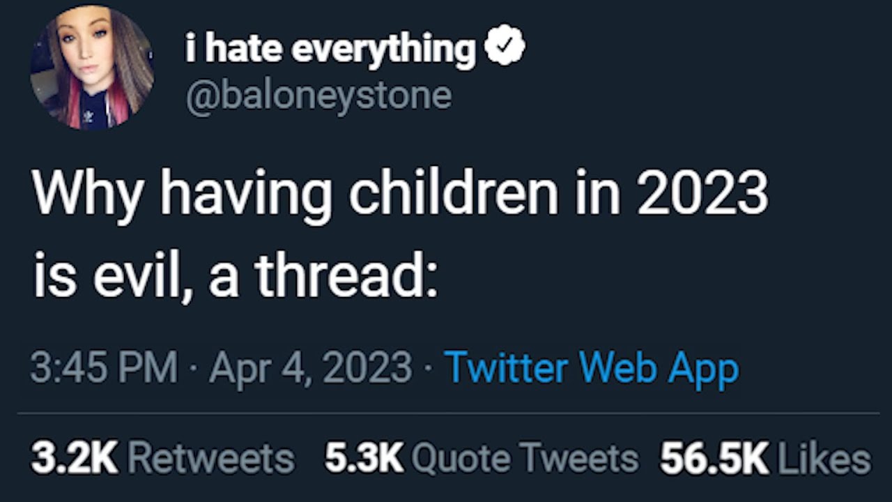 Imagine Being This Sad..