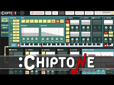 ChipTone -- A Beautiful Free Sound Effects Tool (Win/Mac/HTML5)