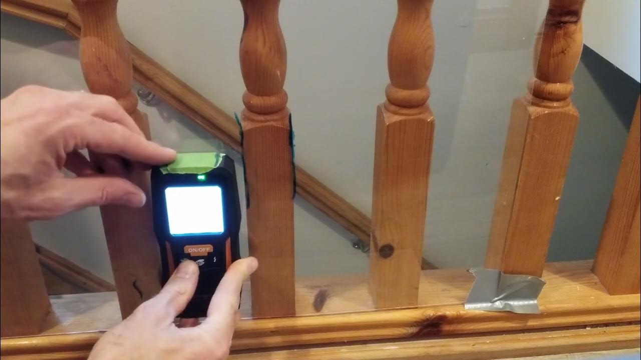 How to use the magnusson 3in1 material detector for finding wooden