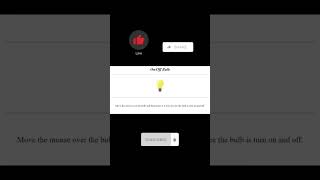 Bulb | Project | On/Off | Task #javascript #coding #vscode #bulb #on/off