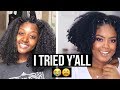 I Tried Following A Mini Marley Hair Tutorial | HeyLayah