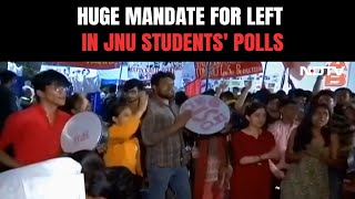 JNU Election Results 2024 | Huge Mandate For Left In JNU Students' Polls, Wins All Four Posts