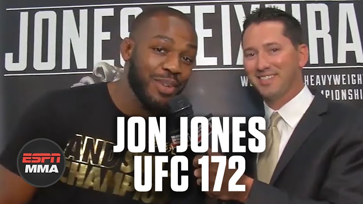 Jon Jones recaps win vs. Glover Teixeira at UFC 172 (2014) | ESPN MMA Rewind