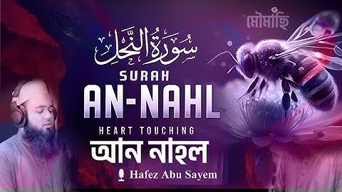 016) সূরা নাহল -  Surah An Nahl (سورة النحل) Heart Touching Marvelous Quran | Hafez Abu Sayem
