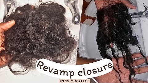 Revamp Matted Closure In 15 MINUTES|| Super Fast method||3 WAY CLOSURE