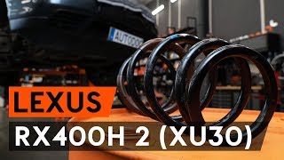 Hogyan cseréljünk Utastér levegőszűrő LEXUS RX (MHU3_, GSU3_, MCU3_) - online ingyenes videó