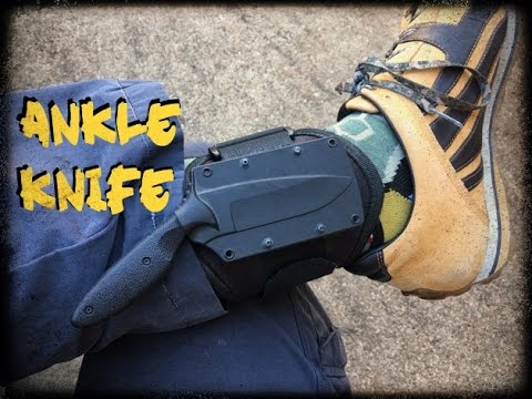 KA-BAR TDI Ankle Knife REVIEW & DEMO - YouTube