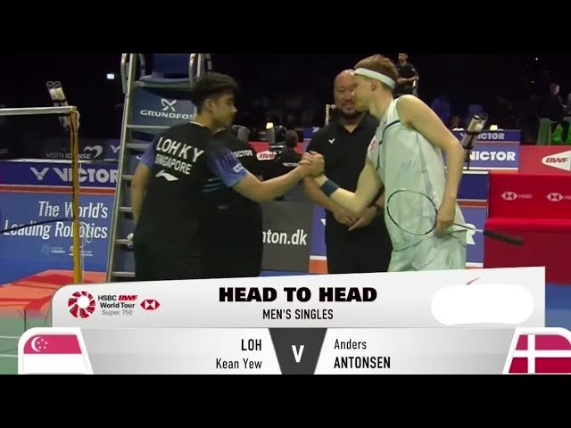 AMAZING! LOH Kean Yew(SGP) vs Andreas ANTONSEN | FANTASTIC GAME WOW! class=