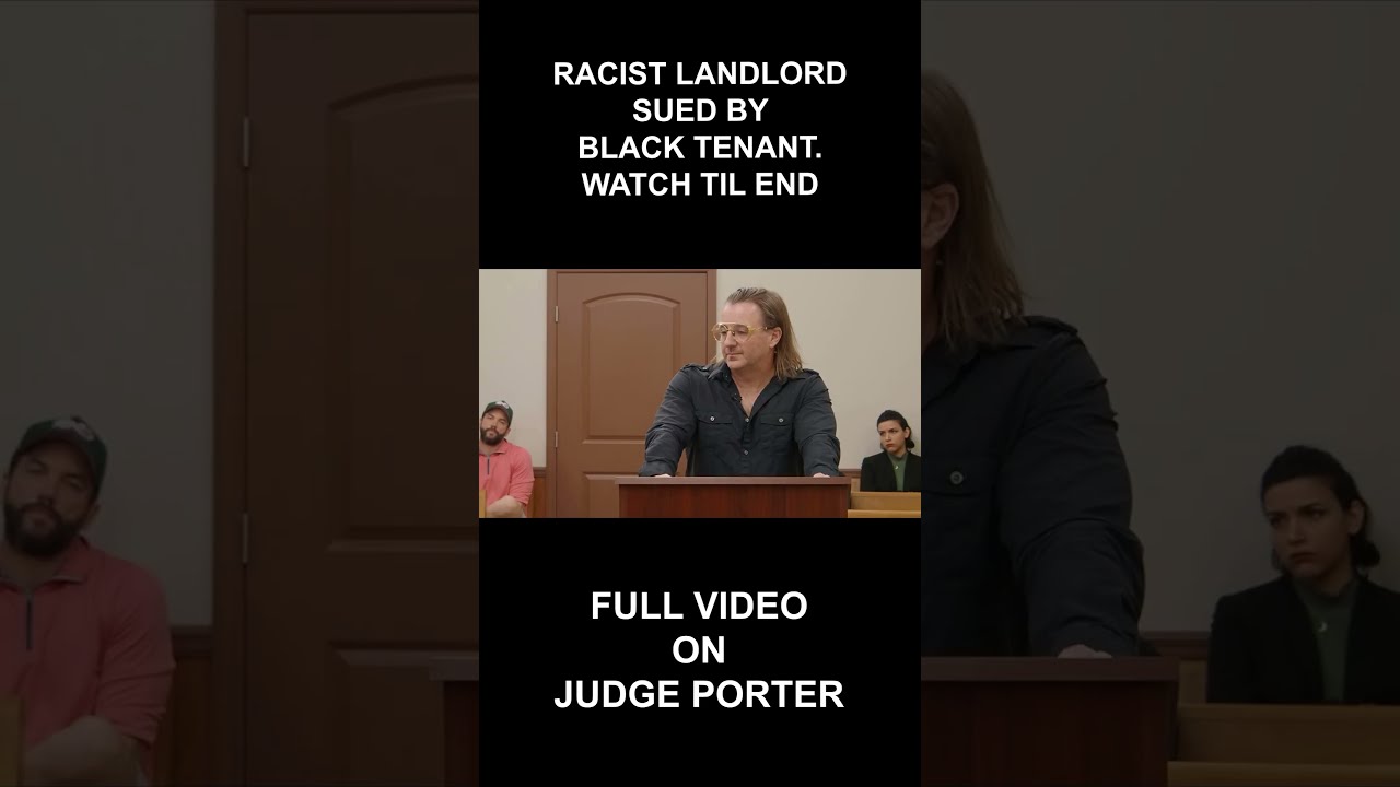 Racist Landlord Sued By Black Tenant Shocking Ending Shorts Judgeporter