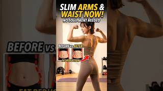 Burn Arm &amp; Back Fat Fast 🔥 50 Reps Daily Body Transformation 💪 #shorts #fitness #shortsfeed #viral