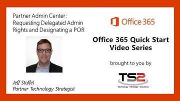 Microsoft OLS Partner Admin Center - Delegated Admin Rights and Partner of Record