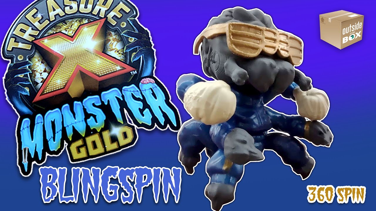 Blingspin - Treasure X - Monster Gold action figure