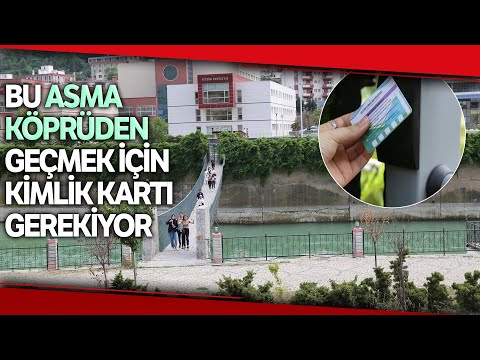 Türkiye’nin İlk Turnikeli Asma Köprüsü Artvin’de