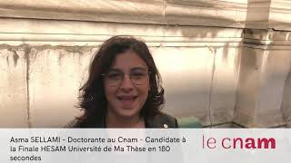 #2 Présentation des candidats - MT180 Édition 2021 - Asma SELLAMI