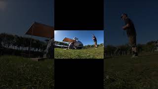 NEW EPISODE: Epic Van Camp Setup Timelapse! #shorts #vanlife #westfalia #volkswagen