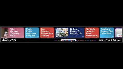 aol "real time" news dynamic ad