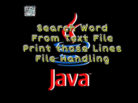 Video: Ako skontrolujete, či sa slovo nachádza v súbore Java?
