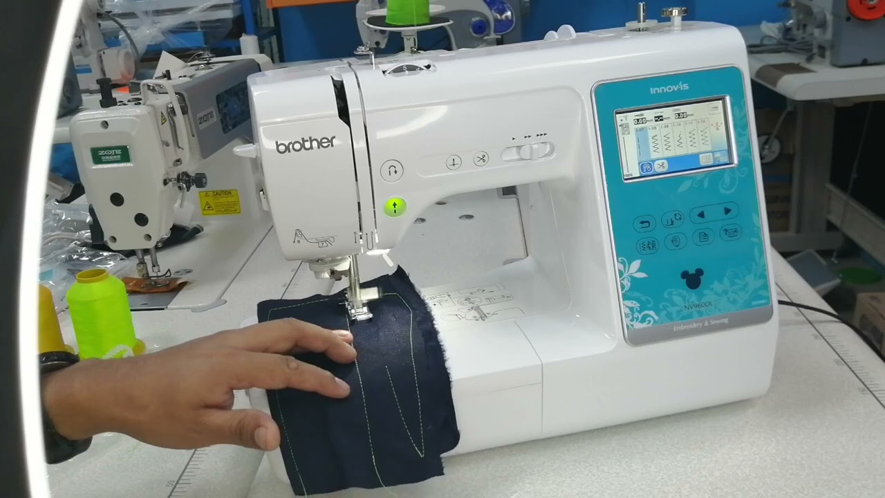 Curso de uso Máquina de coser y bordar Brother NV960DL - NS1750D