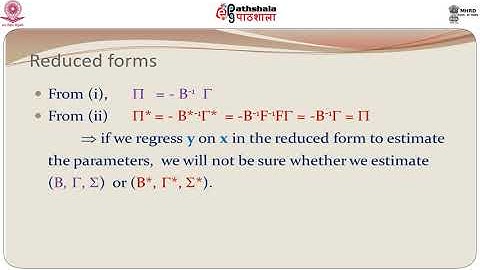 M-04. Simultaneous equations models - identification: a different approach