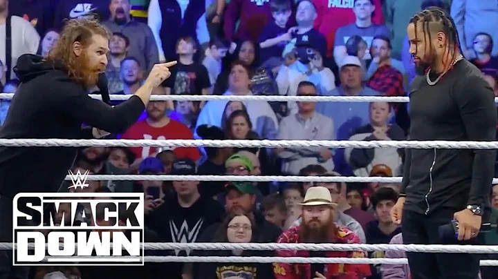 Sami Zayn Confronts Jimmy Uso with Jey Uso Watching | WWE SmackDown Highlights 2/24/23 | WWE on USA