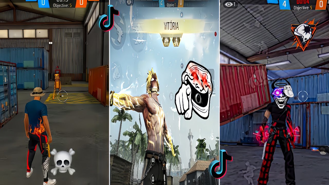 ЛУЧШИЕ ВИДЕО FREE FIRE EDITS 🥵💀 TIKTOK TROLL FACE 🔥🗿 СТР. 28