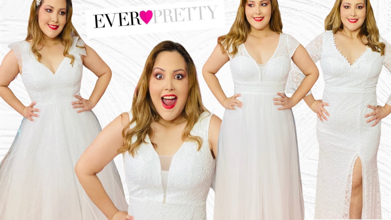 LO QUE PEDÍ VS LO QUE RECIBÍ | VESTIDOS DE NOVIA ❤️ EverPretty - YouTube