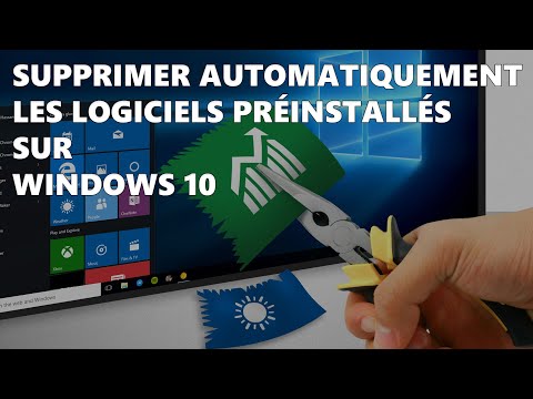 Bloatware : Supprimer rapidement tous les logiciels préinstallés de Windows 10