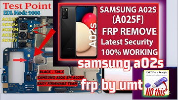 Samsung A03 Frp Remove by Umt (A035F) How To Remove Samsung Galaxy A03 Model  frp unlock test point