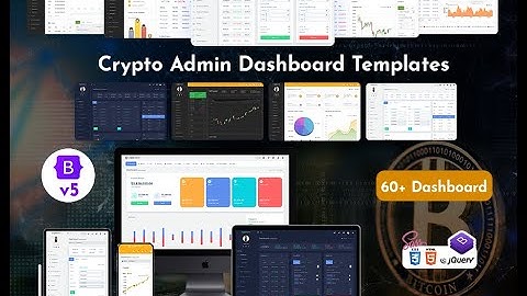 Crypto Tokenize Admin Template Dashboard Bootstrap with Semi Light Theme